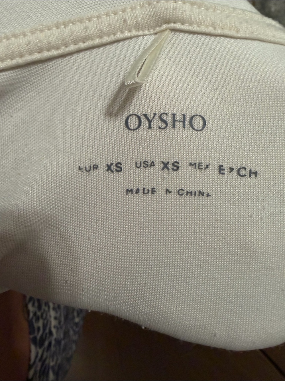 Oysho Cream Women's Top - Lightweight Everyday Essential
